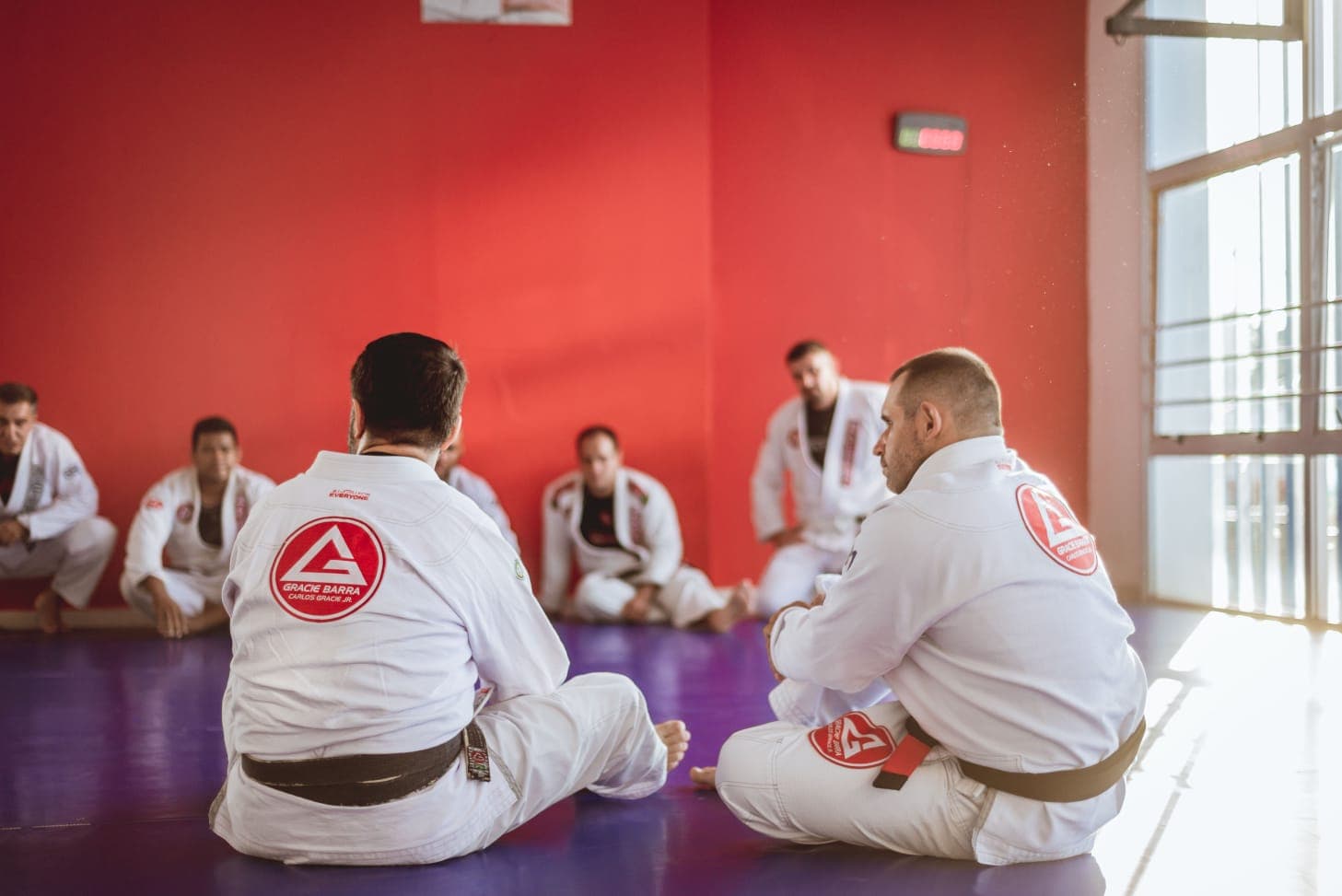 Treino de Jiu-Jitsu adulto